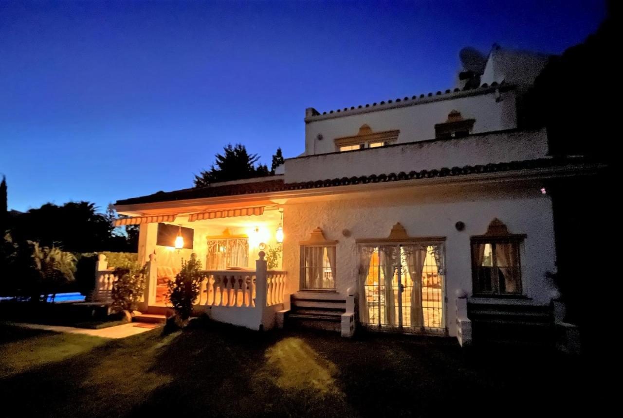 Holiday Villa In 10 Min From Fuengirola Beach With Sea Views Pool Bbq Parking Wifi Aircon Big Garden Mijas Exterior foto